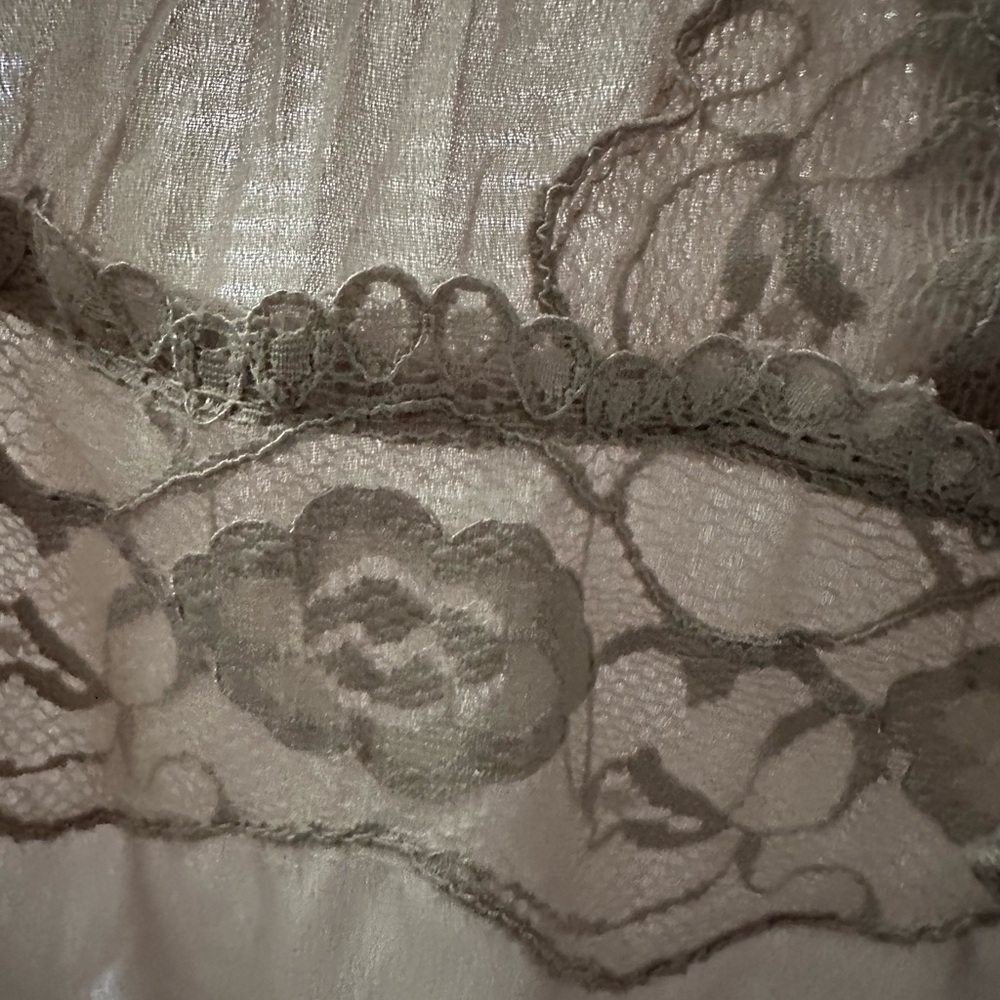 Jaipur Sheer Ruffle Blouse - Cream - Picture 4 of 5